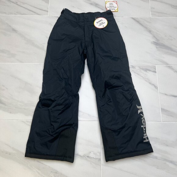 Hurley Girl's Youth Black Snow Ski Pants 484763-023 size S